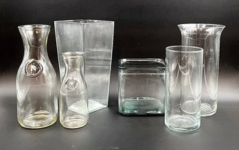 Glass Carafes & Vases