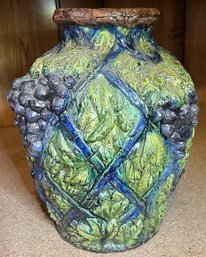 Ceramic Grape Vase Design - (BT)