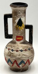Vintage Hand Painted Southwest Vase - (O)