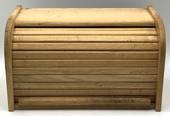 Wood Bread Box - (O)
