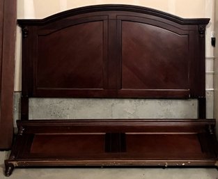 Wood King Size Bed Frame - (G)