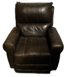 Faux Leather Recliner - (G)