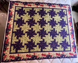 Handmade Lap Quilt/wall Hanging - (MB)