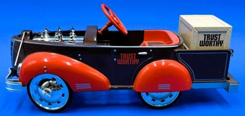 Vintage Trustworthy Hardware Stores Diecast 1940 Gendron Pedal Car Bank - (A5)