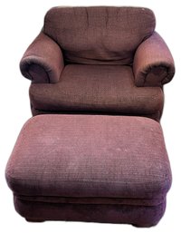 LA-Z-BOY Chair & Ottoman - (D)