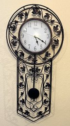 Verichron Metal Pendulum Wall Clock - (D)