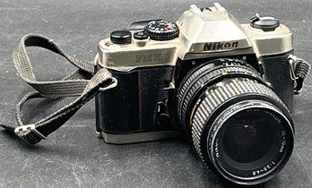 NIKON FM10 350mm SLR Film Camera - (D)