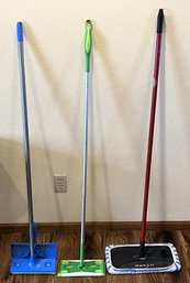 3 Cleaning Tools (Mop, Swiffer, O-Cedar) - (U)