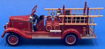 Hallmark 1929 Chevrolet Fire Engine Ornament - (A5)