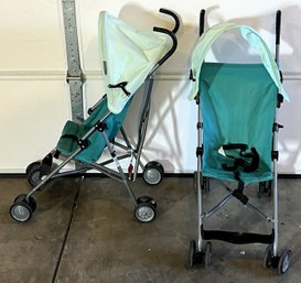 2 COSCO Foldable Strollers - (g)
