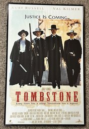 Metal Framed Tombstone Movie Poster - (B)
