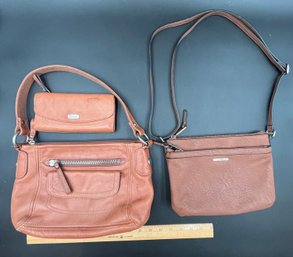 Fossil Shoulder Bag & Wallet And Chaps Purse (P7)