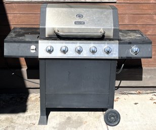 Dyna-Glo 6 Burner Propane Grill With Tank & Cover - (BY)