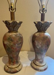 2 Ceramic Lamps