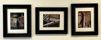 3 Plastic Framed Pictures Wall Decor - (BBR2)