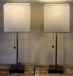 Set Of 2 Table Lamps - (UBR1)