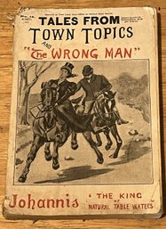 TALES FROM TOWN TOPICS - 1896 - (G)