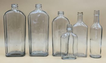 Vintage Glass Apothecary / Chemist Bottles - (FRH)