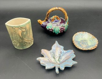 Lot Of 4 Cool Pottery Pieces