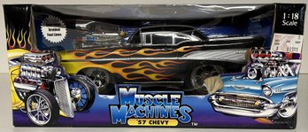 New In Box Muscle Machines '57 Chevy - (B1)