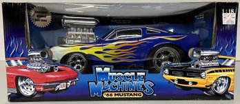 New In Box Muscle Machines 1:18 Scale Die Cast '66 Mustang - (B1)