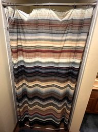 Shower Curtain & Tension Rod - (UBR3)