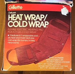 Vintage Gillette Deluxe Heat/Cold Wrap