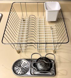 Dish Drying Rack And Sink Washing Set - (K)