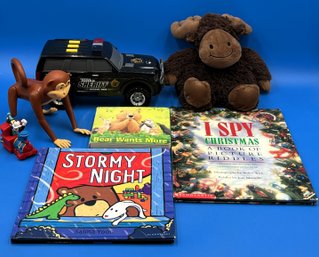 Childrens Toy & Book Bundle - (K)