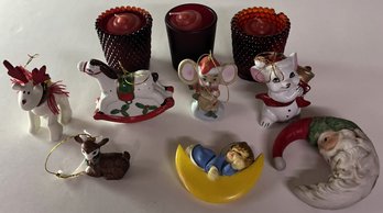 Vintage Candle Votives & Ornaments - (B2)