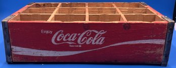 COCA COLA Wooden Box - (A5)