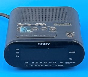 Sony Dream Machine AM/FM Clock Radio (Model #ICF-C218)