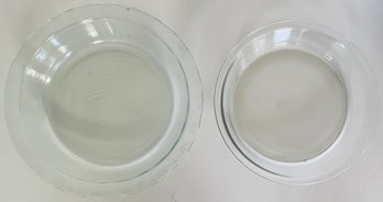 2 Pyrex Pie Plates - (B6)