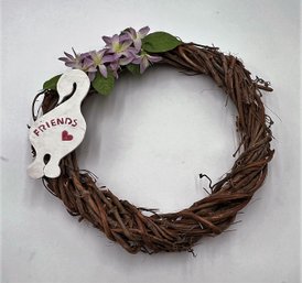 Wood Decorative Wreath