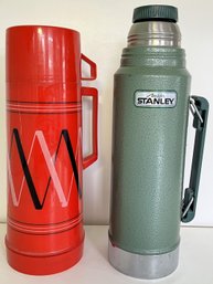 Vintage Aladdin Stanley & Aladdin Thermos - (B9)