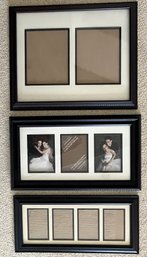 3 Framed Pictures Frames - (BC)