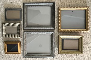 Collection Of Gold & Silver Tone Frames - (BC)