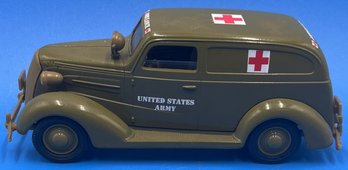 Liberty Classics 1937 Chevy Ambulance Coin Bank - (A5)