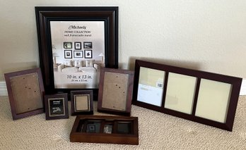 Picture Frames In Dark Brown Wood - (BC)