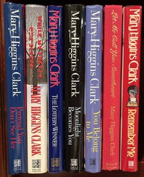 Mary Higgins Clark Hardcover Books - (BTP)