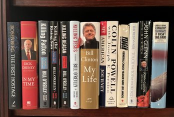 Hardcover Books Political, Bill Clinton & Others - (BTP)