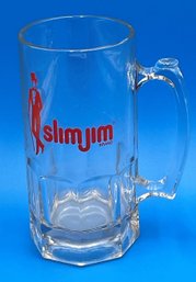 Vintage (1970s) Slim Jim Heavy Glass Mug
