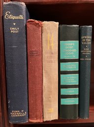 5 Vintage Books - (BTP)