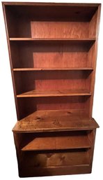 Vintage 6 Tier Wood Shelf - (TR)