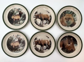 6 Wildlife Plates (d16)