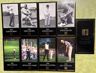 Champions Of Golf The Masters Collection Cards All Years 1934-1995