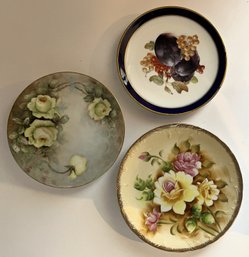 3 Decorative Plates - (LR)