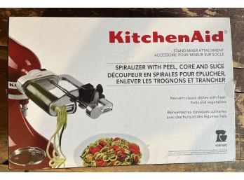 Kitchen Aid Spiralizer With Peel, Core & Slice