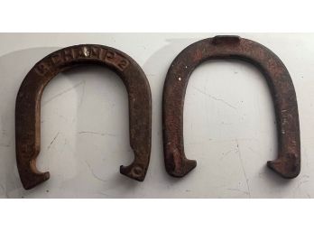 2 Vintage Horseshoes