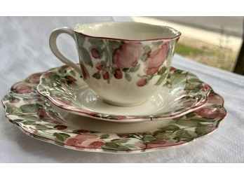 Nikko Teacup, Saucer & Plate